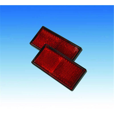 heckreflektor eckig 95x38 mm