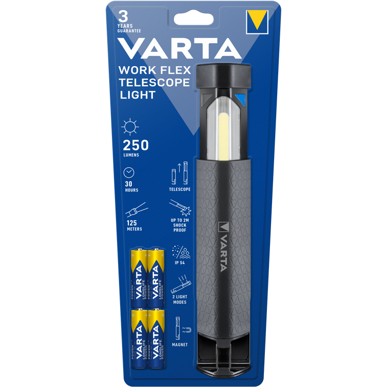 arbeitsleuchte work flex telescope light