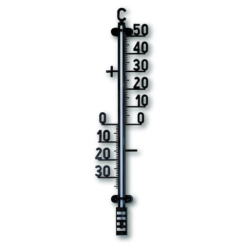 filigranthermometer schwarz 42 cm