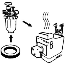 o-ring f. filtertasse zweistrangölfilter