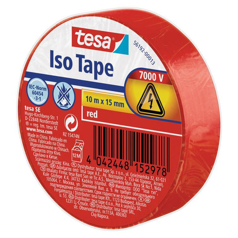 tesa isolierband rot 10mx15mm