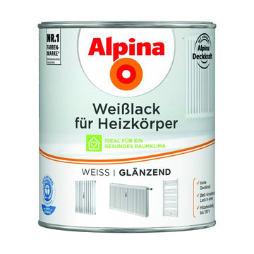 weißlack für heizkörper glänzend 750ml
