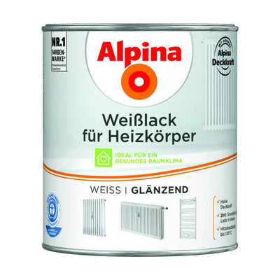 weißlack für heizkörper glänzend 750ml