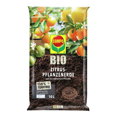 compo bio zitruspflanzenerde 10l