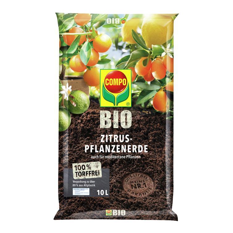 compo bio zitruspflanzenerde 10l