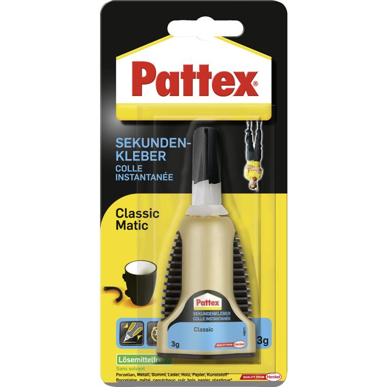 pattex sekundenkleber matic flüssig 3g