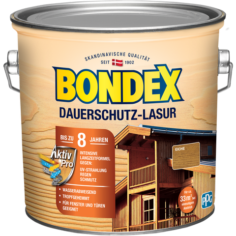 bondex dauerschutz lasur eiche 2,5l