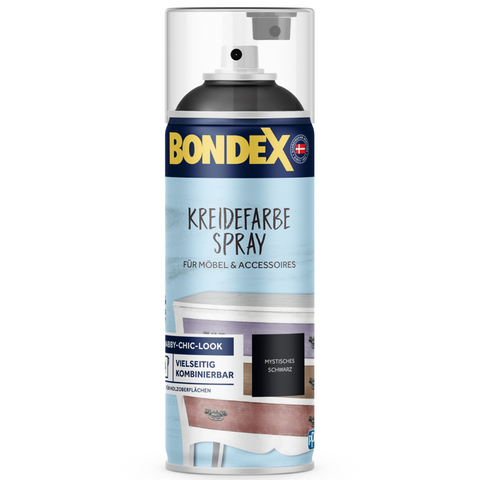 bondex kreidefarbe mysti. schwarz 400ml