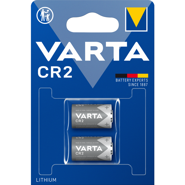 batterie elec. cr2 3v lithium 2er