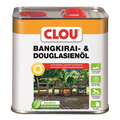 bangkirai- & douglasien-öl 2,5l