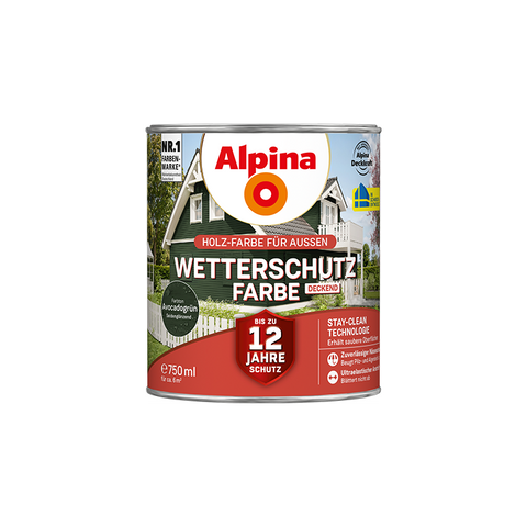 wetterschutzfarbe avocadogrün 750ml