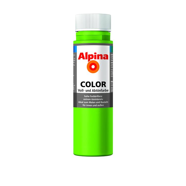 abtönpaste alpina color gras green 250ml