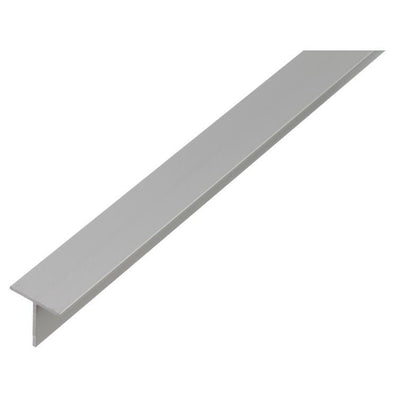 t-profil alu silber 20x20x1,5x2000 mm