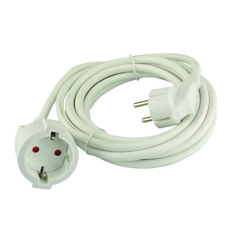 verlängerung weiß h05vv-f 3g1,5mm² 3m