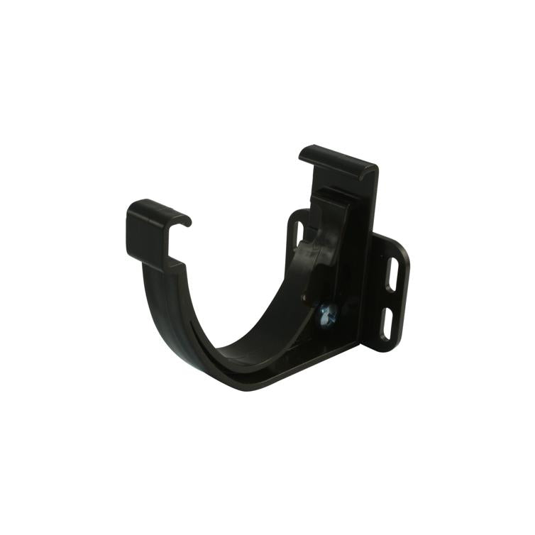 duplex pvc-rinnenhalter braun 2-tlg.