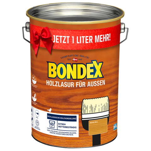 bondex holzlasur außen eiche hell 5l