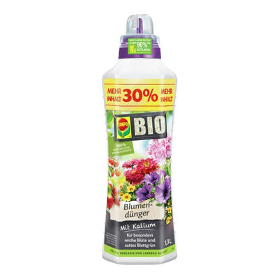 compo bio blumendünger 1,3l