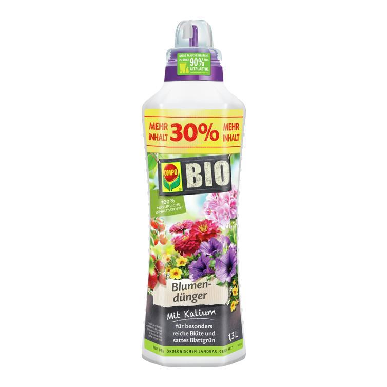 compo bio blumendünger 1,3l