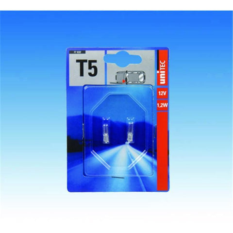 glassockell. unitec t5 1,2w 2stk.