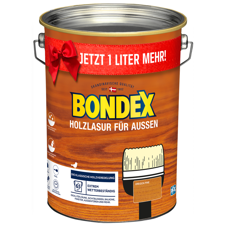 bondex holzlasur außen oregon pine 5l