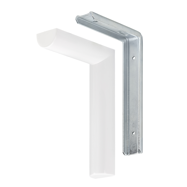 design-konsole weiß 185x124x38 mm