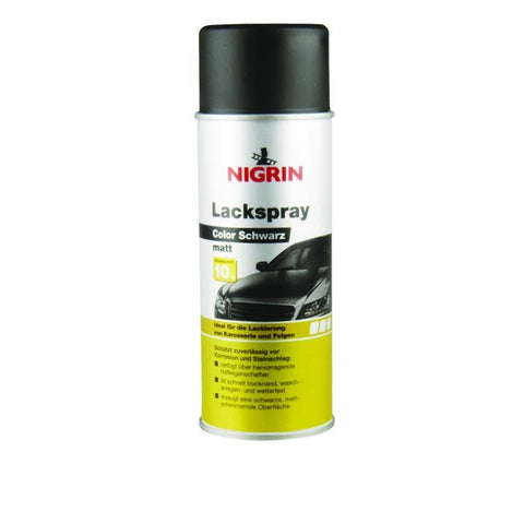 lackspray nigrin schwarz matt 400ml