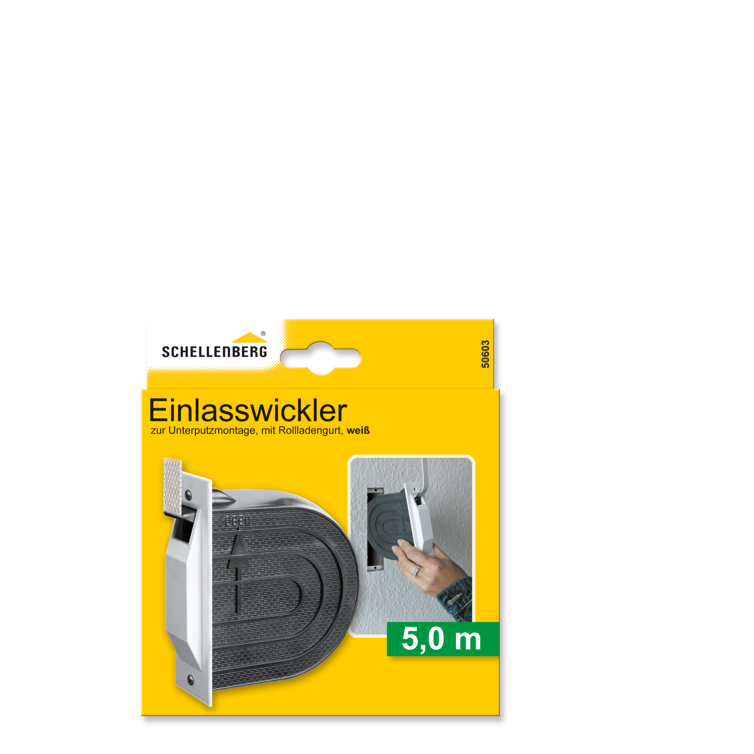 einlaßwickler mini lochabstand 11,8 cm