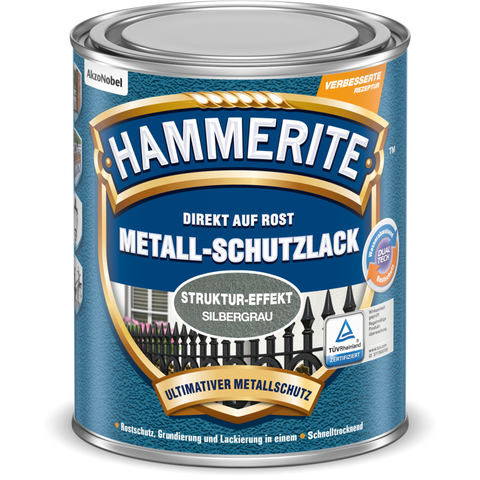 met.schutzlack struktur grau 750ml