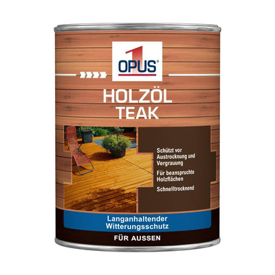 opus1 holzöl teak 2,5l