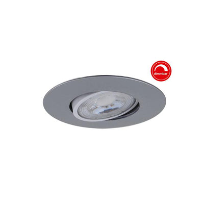 einbauleuchte led 5w 460lm chrom-matt