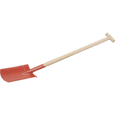 gärtnerspaten rot lackiert