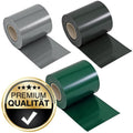 zaunbl. pvc blickdicht 0,19x35m weiß