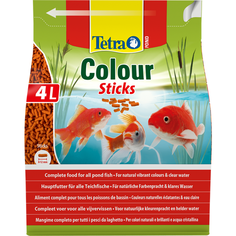 tetra pond colour sticks 4l