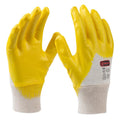 handschuhe montage gelb gr. 10