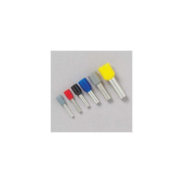 HEIDEMANN ISO-Aderendhülsen 2,5 mm², 100er Set, blau