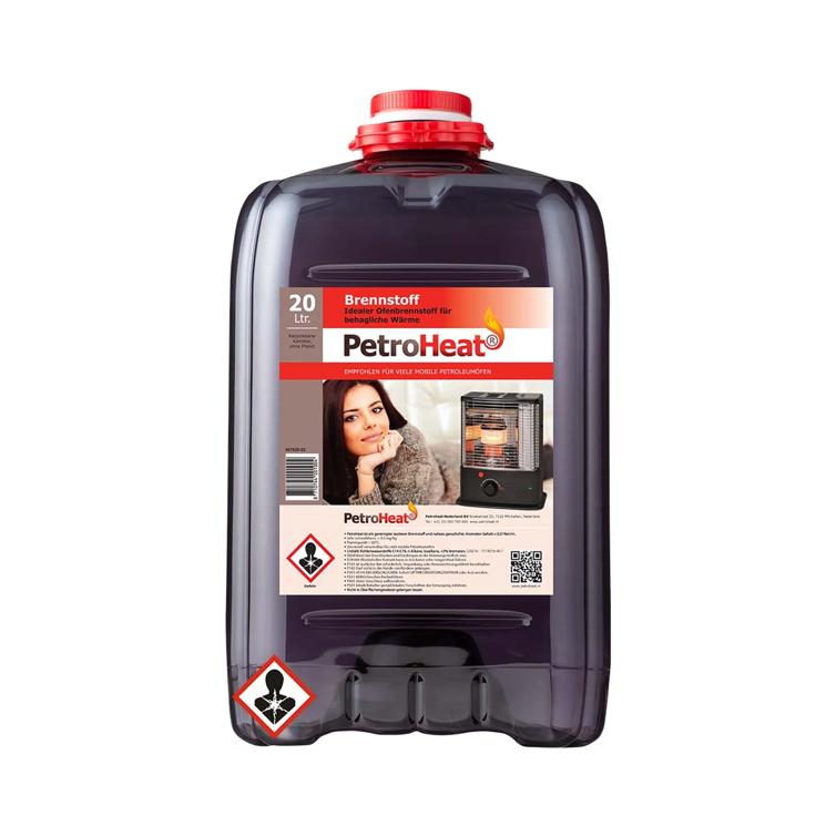 20 L Liter Petroleum geruchsarm für Heizofen Petroleumofen HEAT CAGO –  Mobau Pro Shop