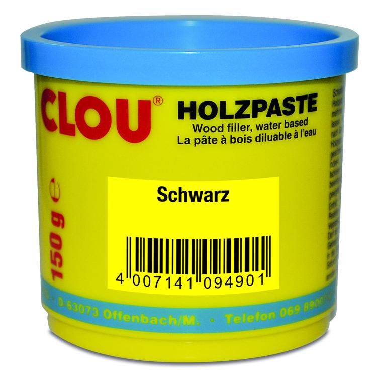 Holzpaste wasserverdünnbar 150g CLOU Reparaturpaste für Holz Oberfläche ausbessern Möbel Renovierung