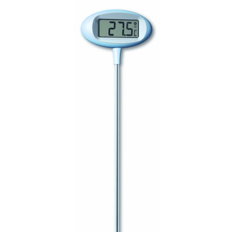 gartenthermometer orion eisblau