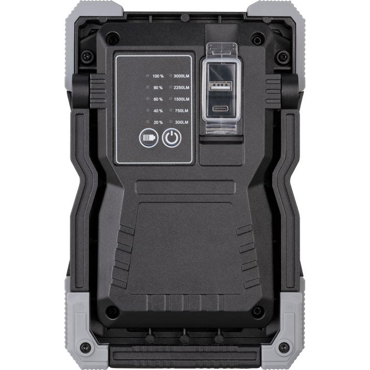 strahler led rufus 3000 akku, mobil