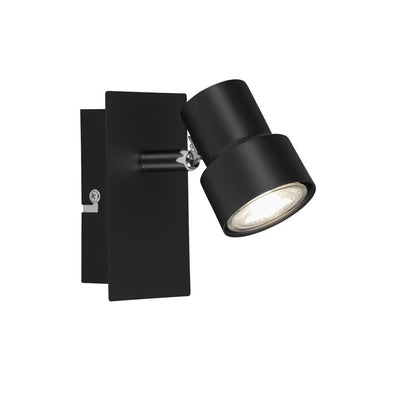 spot schwarz 1xled/gu10/5w