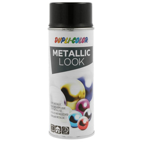 sprühlack metallic-look schwarz 400ml