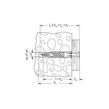 universaldübel ux 8x50r s/10 (25 stück)