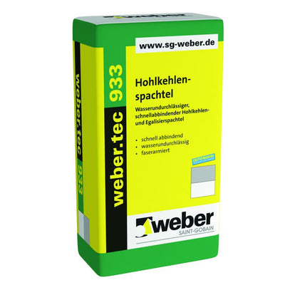 weber tec 933 hohlkehlenspachtel schnell