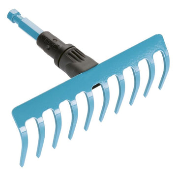 GARDENA combisystem Kleinrechen, 10 Zinken, 18,5 cm breit