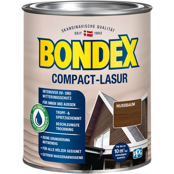 bondex compact lasur nussbaum 0,75l
