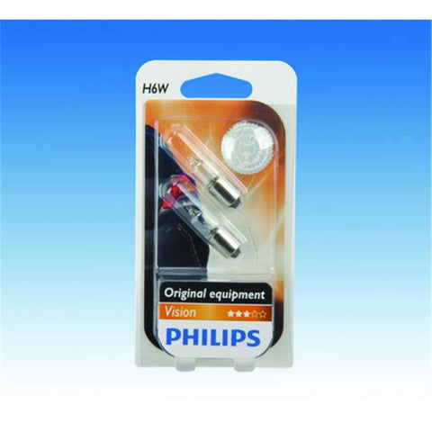 philips vision h6w 2er blister