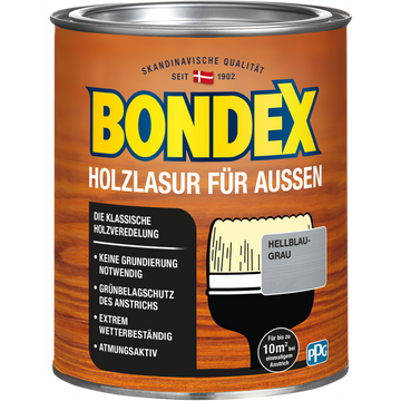 bondex holzlasur außen hellgrau 0,75l