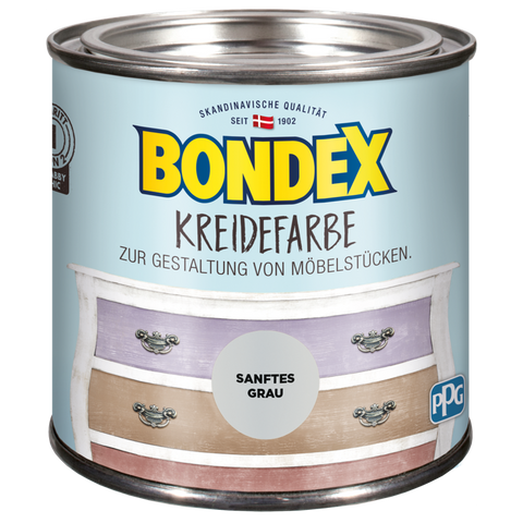 bondex kreidefarbe sanftes grau 0,5l