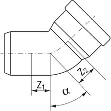 awadukt pp sn10/16 kgb-bogen dn315 15°