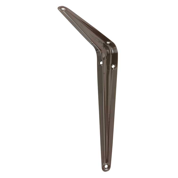 stahlblechkonsole braun 100x125x32 mm